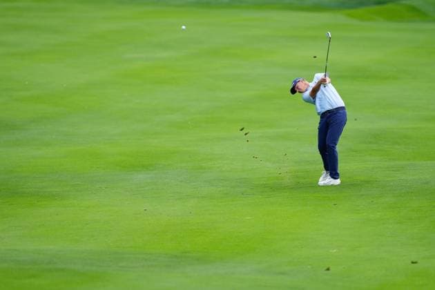 September 26, 2024, Madrid, Madrid, SPAIN: Sebastian FRIEDRICHSEN of Denmark during the Acciona Open Espana 2024, golf DP World Tour in Spain, celebrated at Club de Campo of Madrid on September 26, 2024, in Madrid, Spain. Madrid SPAIN - ZUMAa181 20240926_zaa_a181_045 Copyright: xOscarxJ.xBarrosox