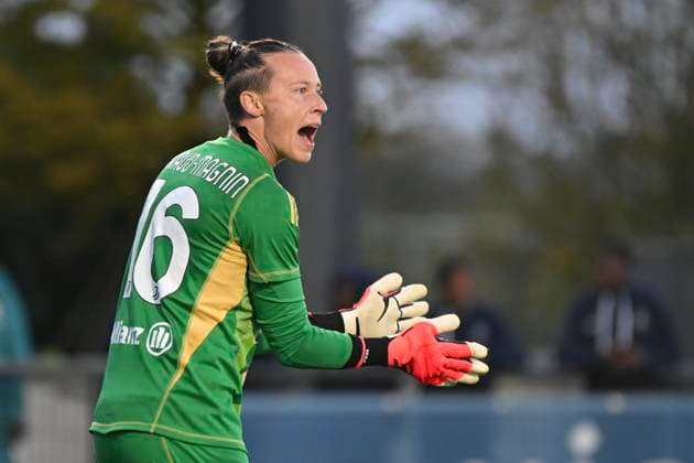 Pauline Peyraud-Magnin (Juventus) FOOTBALL FEMININ : Paris Saint Germain Vs Juventus - Ligue des Champions - 26 09 2024 MichaelBaucher Panoramic 