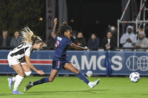 Jennifer Echegini (PSG) FOOTBALL FEMININ : Paris Saint Germain Vs Juventus - Ligue des Champions - 26 09 2024 MichaelBaucher Panoramic 