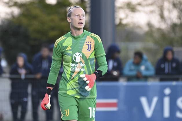 Pauline Peyraud-Magnin (Juventus) FOOTBALL FEMININ : Paris Saint Germain Vs Juventus - Ligue des Champions - 26 09 2024 MichaelBaucher Panoramic 