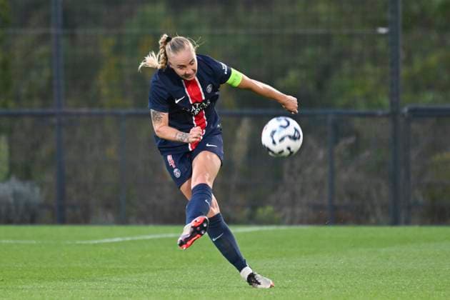 Paulina Dudek (PSG) FOOTBALL FEMININ : Paris Saint Germain Vs Juventus - Ligue des Champions - 26 09 2024 MichaelBaucher Panoramic 