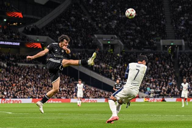 London, England - September 26: Action during the UEFA Europa League 2024 25 match between Tottenham Hotspur FC v FK Qarabag at Tottenham Hotspur Stadium on September 26, 2024 in London, England. (David Horton SPP) Copyright: xDavidxHorton SPPx spp-en-DaHo-davidhorton260924196