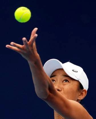 BEIJING, CHINA - SEPTEMBER 27: Zhang Shuai of China competes in the Women s Singles Round of 64 match against Emma Navarro of the United States on day five of 2024 China Open at National Tennis Center on September 27, 2024 in Beijing, China.  Copyright: xBeijingxYouthxDailyx 111520504095