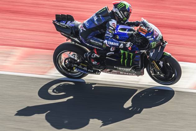 Sport Themen der Woche KW39 Sport Bilder des Tages 42 RINS Alex (spa), Monster Energy Yamaha MotoGP, YZR-M1, action during the 2024 MotoGP Pertamina Grand Prix of Indonesia on Pertamina Mandalika International Street Circuit from September 27 to 29, in Central Lombok, Indonesia - MOTO - MOTO GP - GRAND PRIX OF INDONESIA 2024 DPPI Panoramic  MGP_INDO_IB__NZ92410-2