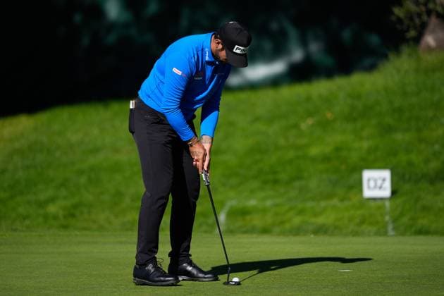 September 27, 2024, Madrid, Madrid, SPAIN: Matthieu PAVON of France during the Acciona Open Espana 2024, golf DP World Tour in Spain, celebrated at Club de Campo of Madrid on September 27, 2024, in Madrid, Spain. Madrid SPAIN - ZUMAa181 20240927_zaa_a181_060 Copyright: xOscarxJ.xBarrosox