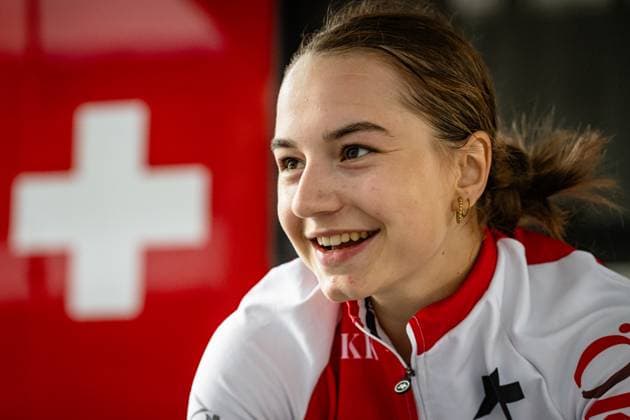 FURRER Muriel: UCI Road cycling, Rad, Radsport, Strasse World Championships - Zürich 2024 FURRER Muriel ( SUI ) Switzerland Querformat - quer - horizontal - Landscape - Event Veranstaltung: UCI Road Cycling World Championships Zürich 2024 - Category Kategorie: Cycling - Road Cycling World Championships - Elite Women Junior U19 - Location Ort: Europe - Switzerland - Zürich - Start: Zürich - Finish: Zürich - Individual Time Trail ( ITT ) - Distance: 18,8 km - Date Datum: 24.09.2024 Tuesday Day 4 -