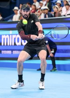 Jordan Thompson (AUS), Kinoshita Group Japan Open Tennis Championships, Tokyo, Japan Copyright: xJuergenxHasenkopfx