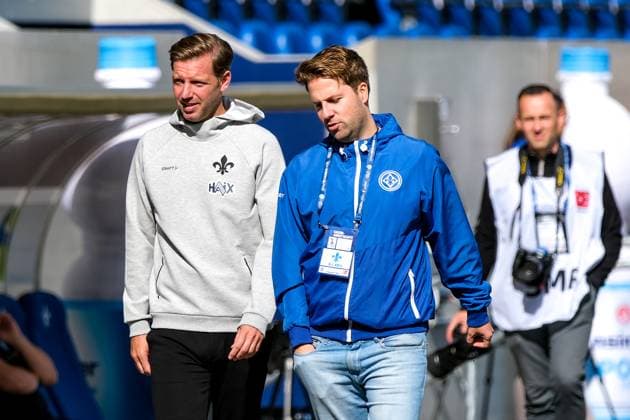 Florian Kohfeldt (SV Darmstadt 98, Trainer) GER, SV Darmstadt 98 vs. 1. FC Magdeburg Fussball, 2. Bundesliga, 7. Spieltag, Saison 2024 2025, 28.09.2024. DFL REGULATIONS PROHIBIT ANY USE OF PHOTOGRAPHS as IMAGE SEQUENCES and or QUASI-VIDEO. GER, SV Darmstadt 98 vs. 1. FC Magdeburg Fussball, 2. Bundesliga, 7. Spieltag, Saison 2024 2025, 28.09.2024. Darmsatdt