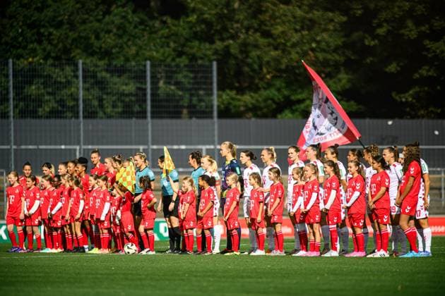 COLOGNE, GERMANY - 28 SEPTEMBER, 2024: The match of Women Bundesliga 1.FC Koeln vs SC Freiburg at  Copyright: xVITALIIxKLIUIEVx