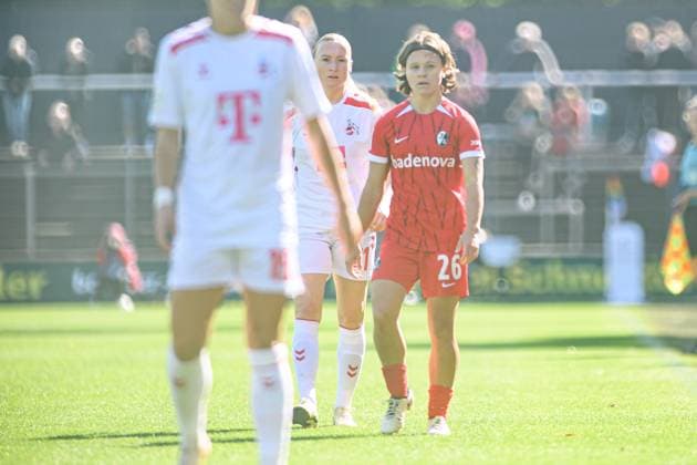 COLOGNE, GERMANY - 28 SEPTEMBER, 2024: The match of Women Bundesliga 1.FC Koeln vs SC Freiburg at  Copyright: xVITALIIxKLIUIEVx