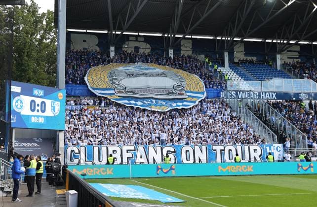 28.09.2024, xdcx, Fussball 2. Bundesliga, SV Darmstadt 98 - 1. FC Magdeburg, emonline, emspor, despor, v.l., Choreografie, Fans,Stimmung, Schals, Trikots, Emotionen DFL DFB REGULATIONS PROHIBIT ANY USE OF PHOTOGRAPHS AS IMAGE SEQUENCES AND OR QUASI-VIDEO.