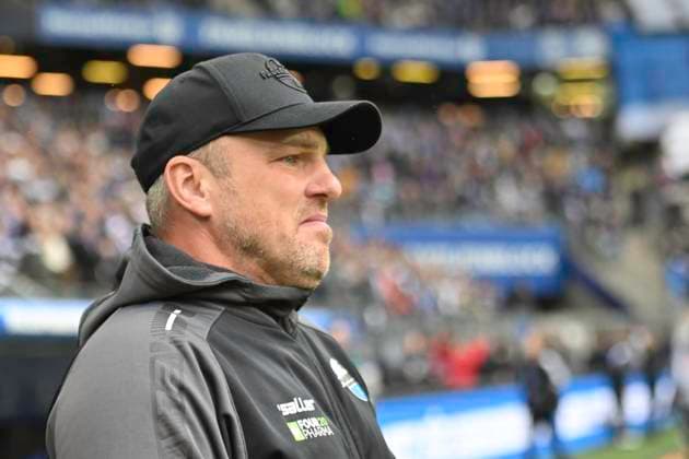 GER; 2. FBL,, Hamburger SV vs SC Paderborn 07 28.09.2024, Volksparkstadion, Hamburg, GER; 2. FBL, Hamburger SV vs SC Paderborn 07 im Bild Trainer Lukas Kwasniok (Paderborn)