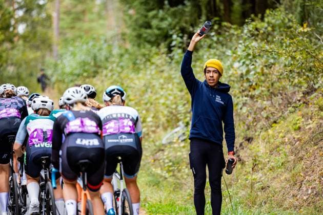 28.09.2024, GER, Rennrad, Bundesliga, Frauen Elite, Saison 2024, Finallauf Müller Die lila Logistik Rad-Bundesliga Im Bild zu sehen sind Impressionen des Rennradrennen, Sportler innen während des Wettkampfes 98574 Schmalkalden Gradierwerk Solewelt Moorgru Thüringen Deutschland