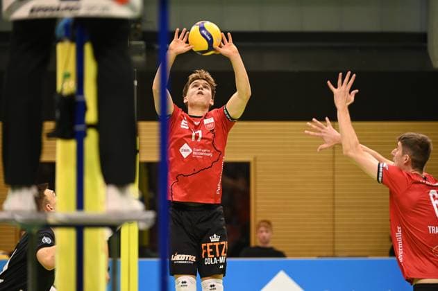 Aurel Sprenger (TV Rottenburg, 17) GER, TV Rottenburg vs Dentalservice Gust VC Dresden, Volleyball, Herren, 2. Bundesliga, Saison 24 25, 28.09.2024 GER, TV Rottenburg vs Dentalservice Gust VC Dresden, Volleyball, Herren, 2. Bundesliga, Saison 24 25, 28.09.2024 Rottenburg Copyright: xEibner-Pressefoto NicolasxWoernx EP_NWN