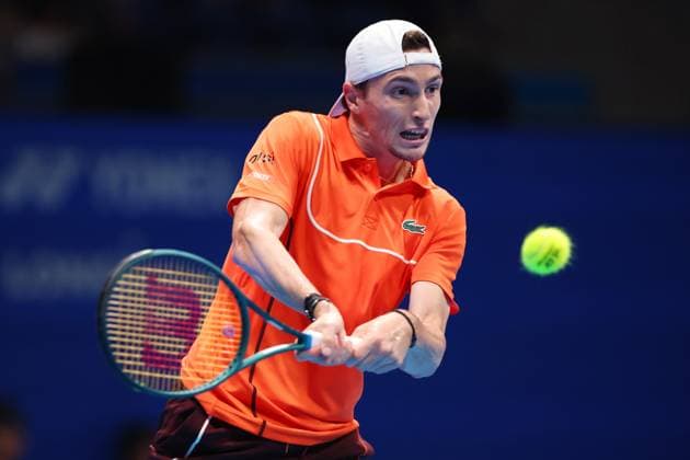 Ugo Humbert (FRA), SEPTEMBER 29, 2024 - Tennis : Kinoshita Group Japan Open Tennis Championships 2024 Men s Singles Quarter-final at Ariake Coliseum in Tokyo, Japan.  (268235199)
