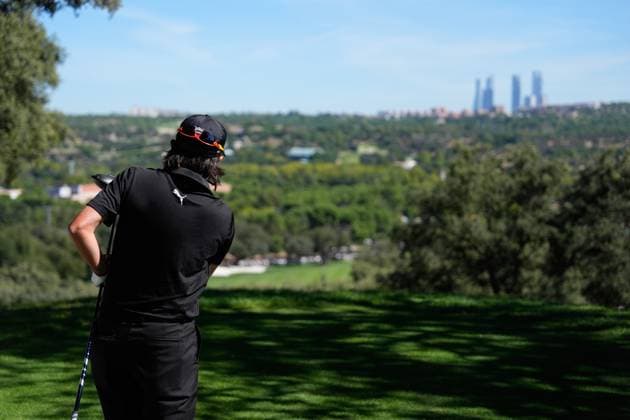 September 29, 2024, Madrid, Madrid, SPAIN: Angel HIDALGO of Spain during the Acciona Open Espana 2024, golf DP World Tour in Spain, celebrated at Club de Campo of Madrid on September 29, 2024, in Madrid, Spain. Madrid SPAIN - ZUMAa181 20240929_zaa_a181_092 Copyright: xOscarxJ.xBarrosox
