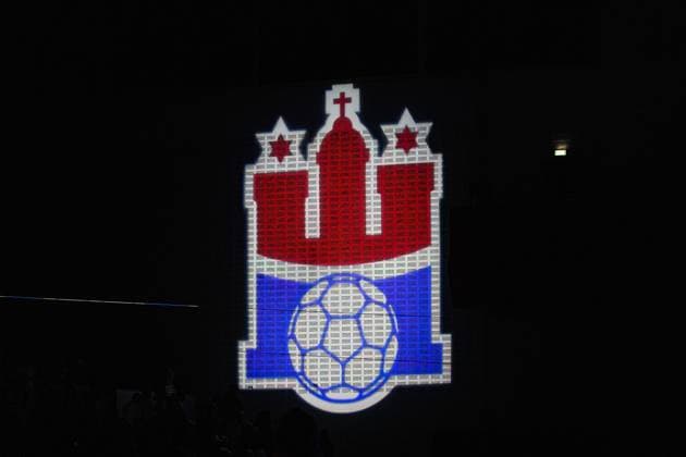 Logo Wappen Handball Verein Hamburg GER, Handball Sport Verein Hamburg vs. TBV Lemgo-Lippe, Handball, Bundesliga, Spieltag 4, Saison 2024 2025, 28.09.2024 GER, Handball Sport Verein Hamburg vs. TBV Lemgo-Lippe, Handball, Bundesliga, Spieltag 4, Saison 2024 2025, 28.09.2024 Hamburg Copyright: xEibner-Pressefoto MarcelxvonxFehrnx EP_MFN