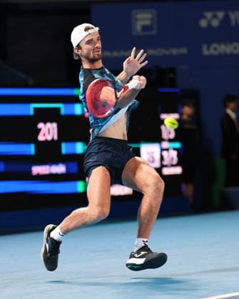 Tomas Machac (CZE), Kinoshita Group Japan Open Tennis Championships, Tokyo, Japan Copyright: xJuergenxHasenkopfx