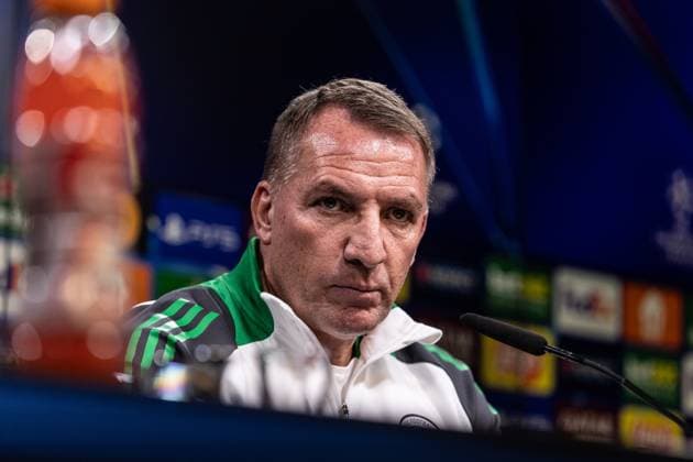 UEFA Champions League: Pressekonferenz, Celtic; 30.09.2024 Brendan Rodgers (Celtic, Cheftrainer) UEFA Champions League: Pressekonferenz, Celtic; 30.09.2024 Copyright: xBEAUTIFULxSPORTS Buriakovx