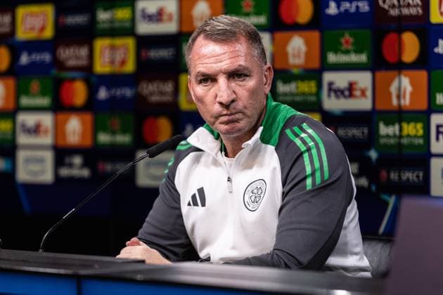 UEFA Champions League: Pressekonferenz, Celtic; 30.09.2024 Brendan Rodgers (Celtic, Cheftrainer) UEFA Champions League: Pressekonferenz, Celtic; 30.09.2024 Copyright: xBEAUTIFULxSPORTS Buriakovx