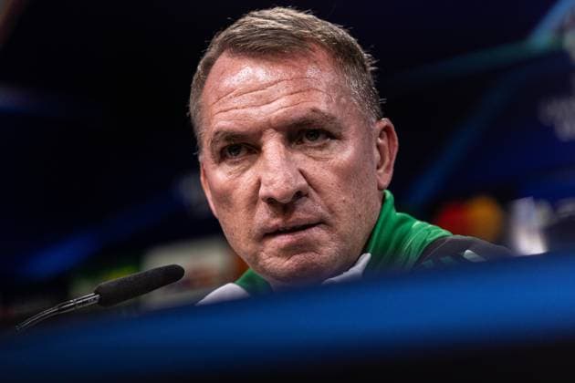 UEFA Champions League: Pressekonferenz, Celtic; 30.09.2024 Brendan Rodgers (Celtic, Cheftrainer) UEFA Champions League: Pressekonferenz, Celtic; 30.09.2024 Copyright: xBEAUTIFULxSPORTS Buriakovx
