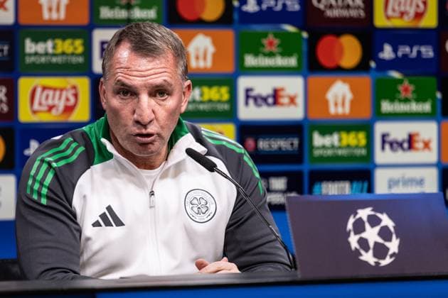 UEFA Champions League: Pressekonferenz, Celtic; 30.09.2024 Brendan Rodgers (Celtic, Cheftrainer) UEFA Champions League: Pressekonferenz, Celtic; 30.09.2024 Copyright: xBEAUTIFULxSPORTS Buriakovx