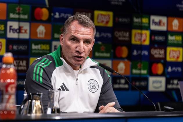 UEFA Champions League: Pressekonferenz, Celtic; 30.09.2024 Brendan Rodgers (Celtic, Cheftrainer) UEFA Champions League: Pressekonferenz, Celtic; 30.09.2024 Copyright: xBEAUTIFULxSPORTS Buriakovx