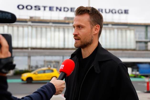 Sturm Graz v Club Brugge - UEFA Champions League - media activities OOSTENDE, BELGIUM - OCTOBER 01 : Mignolet Simon goalkeeper of Club Brugge pictured at Ostend Bruges Airport prior the UEFA Champions League match between and on October 1, 2024 in Oostende, Belgium, 01 10 2024 Oostende Belgium  Copyright: xJanxDexMeuleneirx
