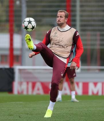 20241001, CL, FC Bayern Abschlusstraining, Fussball, im Bild: Harry Kane (FC Bayern Muenchen)
