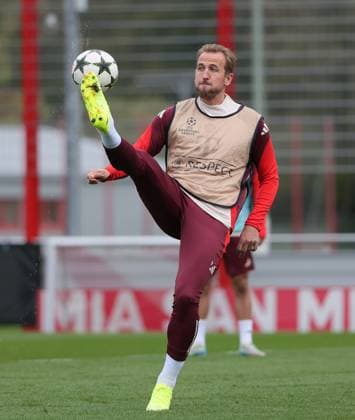20241001, CL, FC Bayern Abschlusstraining, Fussball, im Bild: Harry Kane (FC Bayern Muenchen)