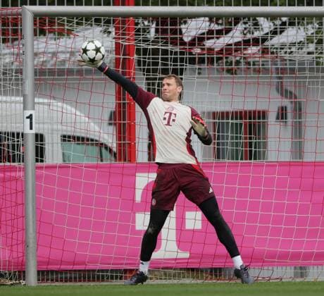 20241001, CL, FC Bayern Abschlusstraining, Fussball, im Bild: Manuel Neuer (FC Bayern Muenchen)