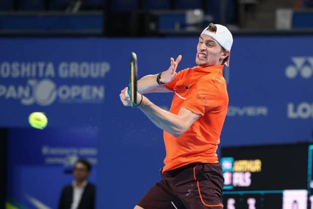 Ugo Humbert, Herren Einzel, Gentlemen s Singles, Endspiel, Final, Kinoshita Group Japan Open Tennis Championships, Tokyo, Japan Copyright: xJuergenxHasenkopfx