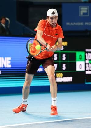Ugo Humbert, Herren Einzel, Gentlemen s Singles, Endspiel, Final, Kinoshita Group Japan Open Tennis Championships, Tokyo, Japan Copyright: xJuergenxHasenkopfx