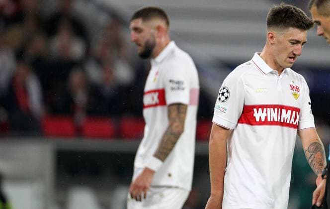 Chabot - Stiller , VfB Stuttgart - Sparta Prag, Uefa Champions League , Fußball , in der MHP Arena, Stuttgart, Baden-Württemberg , Deutschland . Oktober 01, 2024 - Photo by: Davide Elias Ipa Photo Pressefoto DENL Copyright: xx