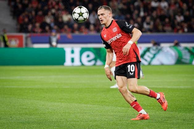 UEFA Champions League, Bayer 04 Leverkusen - AC Mailand; 01.10.2024 Florian Wirtz (Bayer 04 Leverkusen, 10); UEFA Champions League, Bayer 04 Leverkusen - AC Mailand, Spieltag 2 am 01.10.2024 in der BayArena in Leverkusen. Copyright: xBEAUTIFULxSPORTS AxelxKohringx