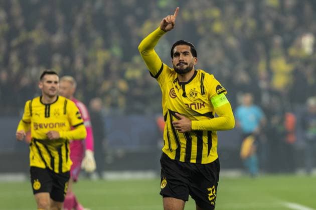UEFA Champions League: Borussia Dortmund - Celtic Glasgow; 01.10.2024 Emre Can (Borussia Dortmund, 23) im Jubel nach dem Tor, 1:0 UEFA Champions League: Borussia Dortmund - Celtic Glasgow; Signal Iduna Park, Dortmund; 01.10.2024 Copyright: xBEAUTIFULxSPORTS Buriakovx