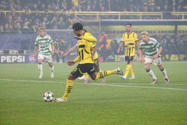 01.10.2024, xgrfx, Fussball UEFA Champions League, Borussia Dortmund - Celtic Glasgow emspor, v.l. Tor, Emre Can (Borussia Dortmund) (DFL DFB REGULATIONS PROHIBIT ANY USE OF PHOTOGRAPHS as IMAGE SEQUENCES and or QUASI-VIDEO) Dortmund