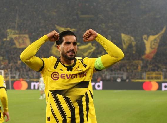 01.10.2024, xgrfx, Fussball UEFA Champions League, Borussia Dortmund - Celtic Glasgow emspor, v.l. Tor, Emre Can (Borussia Dortmund) (DFL DFB REGULATIONS PROHIBIT ANY USE OF PHOTOGRAPHS as IMAGE SEQUENCES and or QUASI-VIDEO) Dortmund