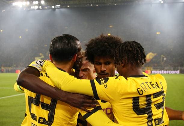 01.10.2024, xgrfx, Fussball UEFA Champions League, Borussia Dortmund - Celtic Glasgow emspor, v.l. Tor, Emre Can (Borussia Dortmund) (DFL DFB REGULATIONS PROHIBIT ANY USE OF PHOTOGRAPHS as IMAGE SEQUENCES and or QUASI-VIDEO) Dortmund