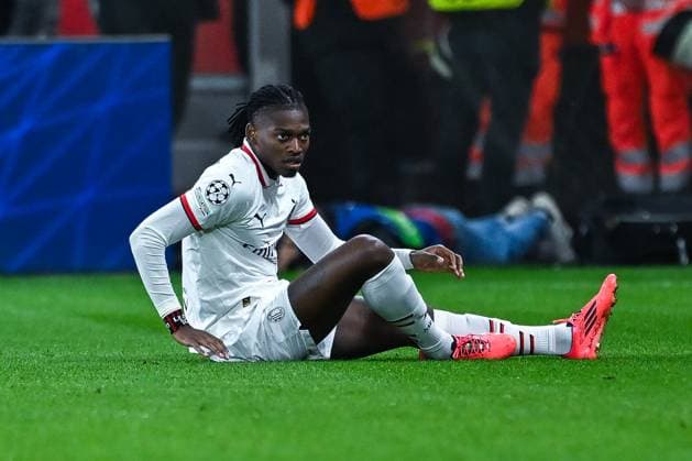 01.10.2024, Fussball, Champions League, 2. Spieltag, Saison 2024 2025, Bayer 04 Leverkusen - AC Mailand, Rafael Leao (AC Mailand), xRHR-FOTO TKx Copyright: RHR-FOTOx RHR-FOTO TK