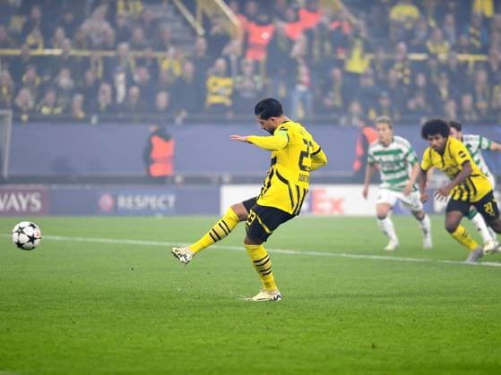 Emre Can (Borussia Dortmund) Tor zum 1:0 waehrend des Spiels der UEFA Champions League 2024 25 Ligen-Phase 2. Spieltag zwischen Borussia Dortmund und Celtic Glasgow, SIGNAL IDUNA PARK am 01. October 2024 in Dortmund, Deutschland. (Foto von Ralf Treese DeFodi Images) +++ Emre Can (Borussia Dortmund) scores his team™s first goal during the UEFA Champions League 2024 25 League Phase MD2 match between Borussia Dortmund and Celtic FC at Signal Iduna Park on October 1, 2024 in Dortmund, Germany. Defodi-521_BVBCEL20241001_013