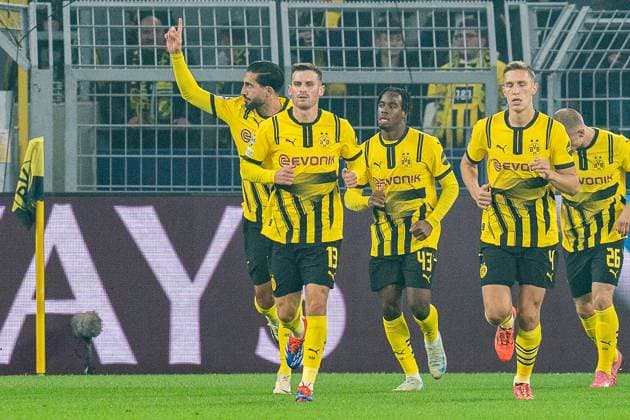 01.10.2024, Borussia Dortmund vs. Celtic Glasgow, UEFA Champions League, 2. Spieltag Tor zum 1:0 durch Emre Can (Borussia Dortmund, 23) nach Elfmeter Copyright: xBahhoxKarax