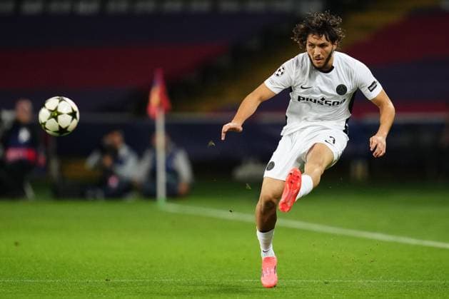 Jaouen Hadjam of BSC Young Boys AG FC Barcelona, Barca v BSC Young Boys. UEFA Champions League match. Date 2. Football, Lluis Companys Stadium, Barcelona, Spain - 1 oct 2024 Editorial use only  Copyright: xBlanco PRESSINPHOTO Shutterstockx 14751131a