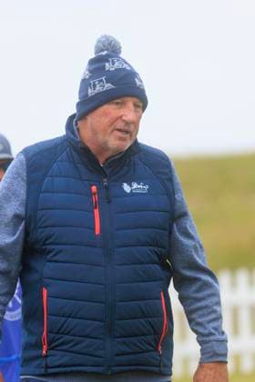1st October 2024; Kingsbarns Golf Links, Fife, Scotland; Alfred Dunhill Links Golf Championship, Second Practice Day; Former England cricketer Ian Botham on the putting green at Kingsbarns Golf Links, before a practice round ahead of the Dunhill Links Championship  ActionPlus12698729 DavidxYoung