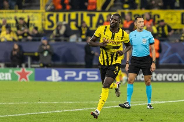 UEFA Champions League: Borussia Dortmund - Celtic Glasgow; 01.10.2024 Serhou Guirassy (Borussia Dortmund, 9) im Jubel, 6:1 UEFA Champions League: Borussia Dortmund - Celtic Glasgow; Signal Iduna Park, Dortmund; 01.10.2024 Copyright: xBEAUTIFULxSPORTS Buriakovx