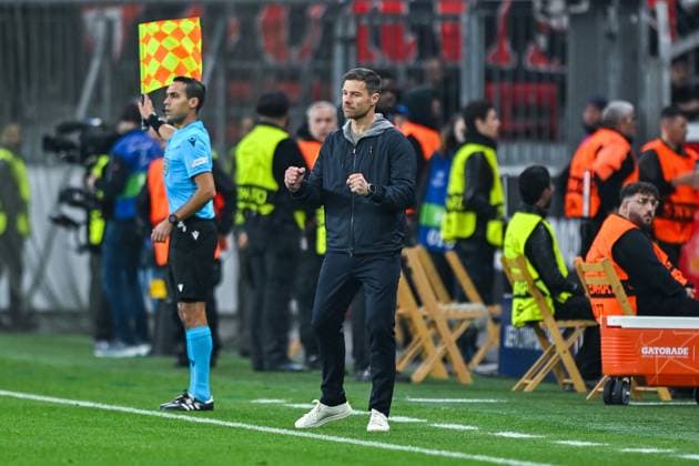 01.10.2024, Fussball, Champions League, 2. Spieltag, Saison 2024 2025, Bayer 04 Leverkusen - AC Mailand, Trainer Xabi Alonso (Bayer Leverkusen) xRHR-FOTO TKx Copyright: RHR-FOTOx RHR-FOTO TK