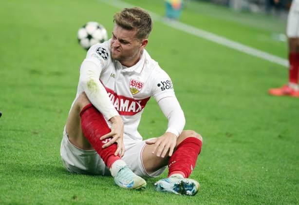 01.10.24 VfB Stuttgart - AC Sparta Prag Deutschland, Stuttgart, 01.10.2024, Fussball, UEFA Champions League, VfB Stuttgart - AC Sparta Prag: Maximilian Mittelstädt (VfB Stuttgart).