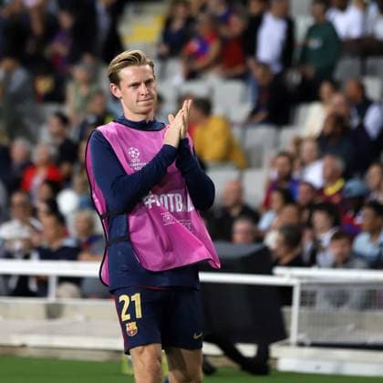 October 1, 2024, Sabadell, Barcelona, Spain: Barcelona Spain 01.10.2024 Frenkie De Jong FC Barcelona, Barca gestures during the UEFA Champions League between FC Barcelona and BSC Young Boys at Estadi Olimpic Lluis Companys on 01 October 2024 in Barcelona. Sabadell Spain - ZUMAu50_ 20241001_zsp_u50_036 Copyright: xXavixUrgelesx