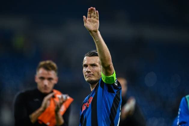 02.10.2024, Fussball, Champions League, 2. Spieltag, Saison 2024 2025, Schachtar Donezk - Atalanta Bergamo, Marten De Roon (Atalanta Bergamo) xRHR-FOTO TKx Copyright: RHR-FOTOx RHR-FOTO TK