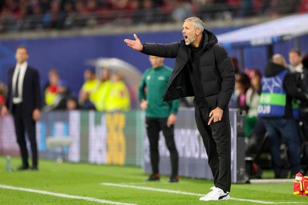 Trainer Marco Rose (RB Leipzig) gestikuliert, UEFA Champions League 2024 25 League Phase MD2, RB Leipzig v Juventus, Red Bull Arena am 02. October 2024 in Leipzig, Deutschland. (Foto von Marco Steinbrenner DeFodi Images) Trainer Marco Rose (RB Leipzig) gestures, UEFA Champions League 2024 25 League Phase MD2, RB Leipzig v Juventus, Red Bull Arena (Leipzig), October 2, 2024 in Leipzig, Germany. (Photo by Marco Steinbrenner DeFodi Images) Defodi-700_leipzig_juve_20241002_044